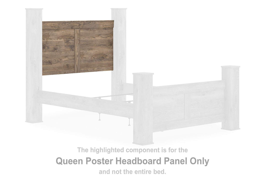 Rusticott Queen Poster Bed