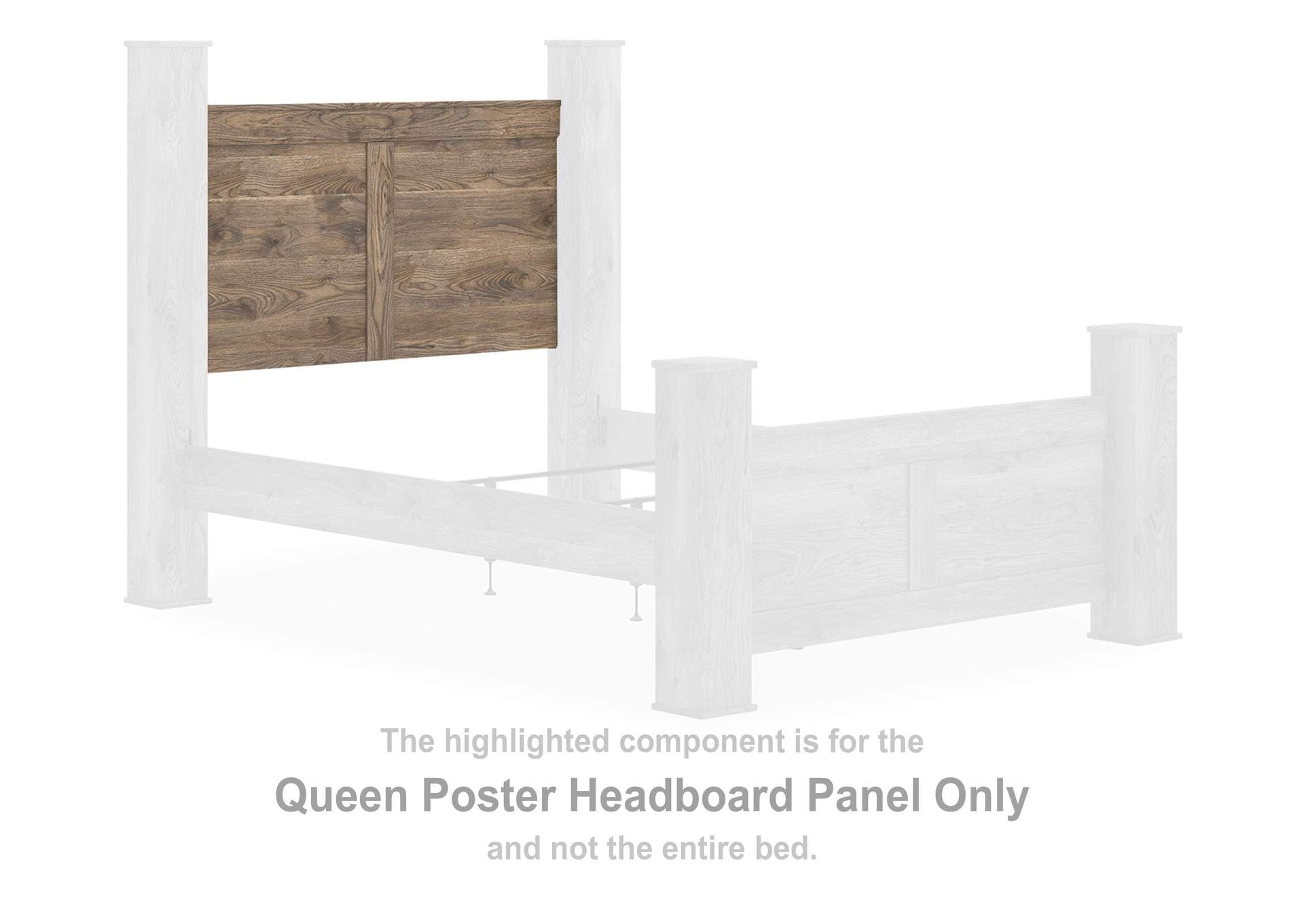 Rusticott Queen Poster Bed