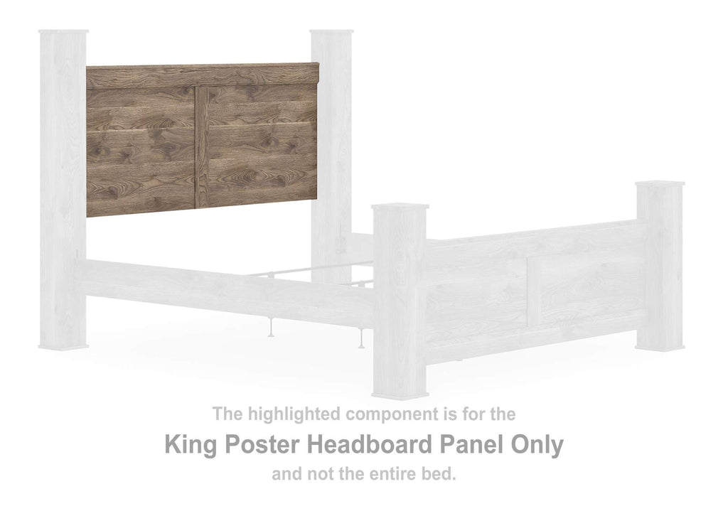 Rusticott King Poster Bed