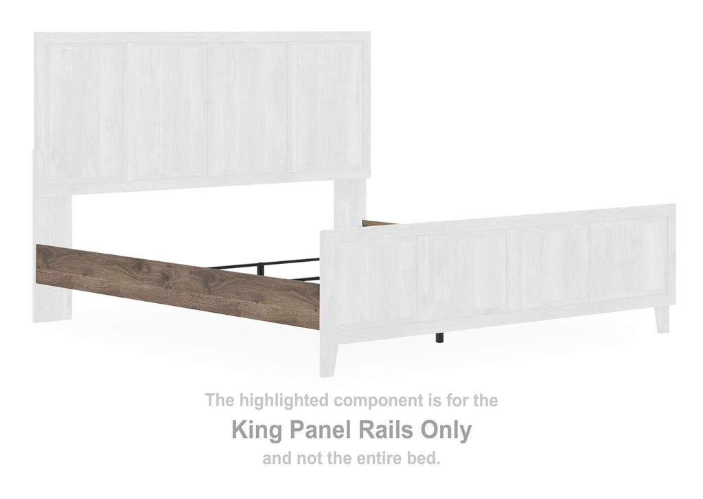 Rusticott King Panel Bed
