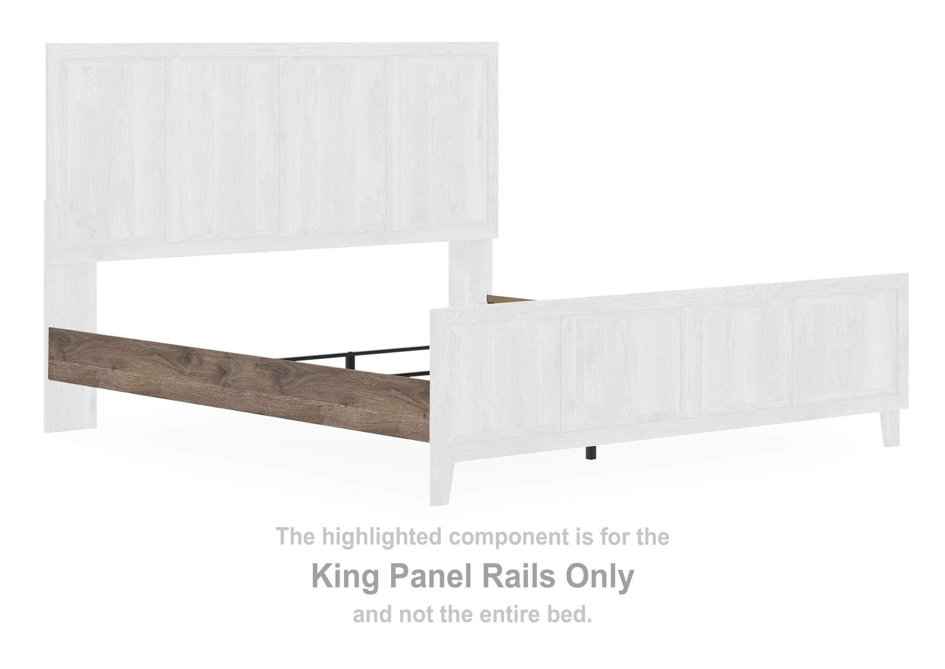 Rusticott King Panel Bed