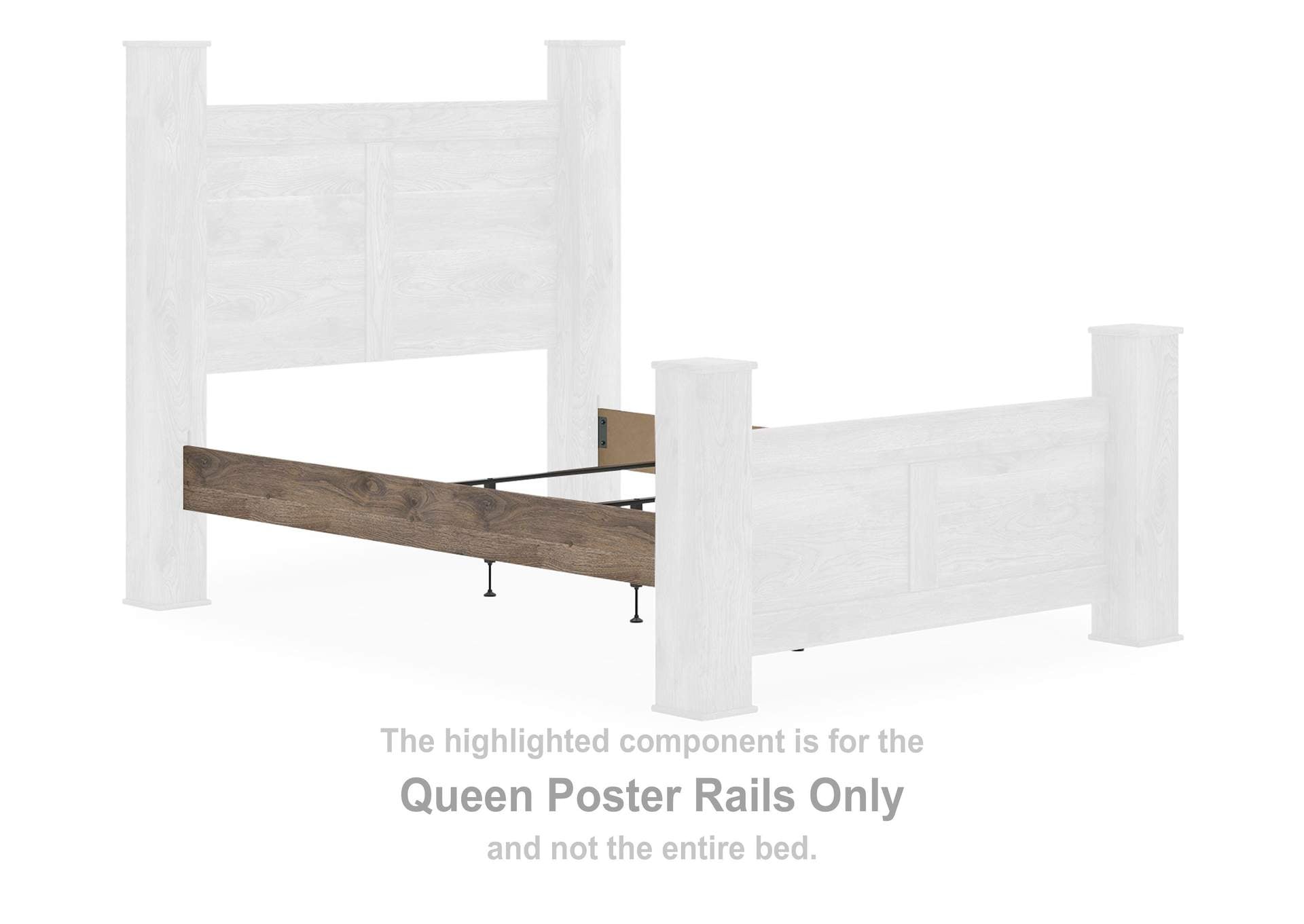 Rusticott Queen Poster Bed