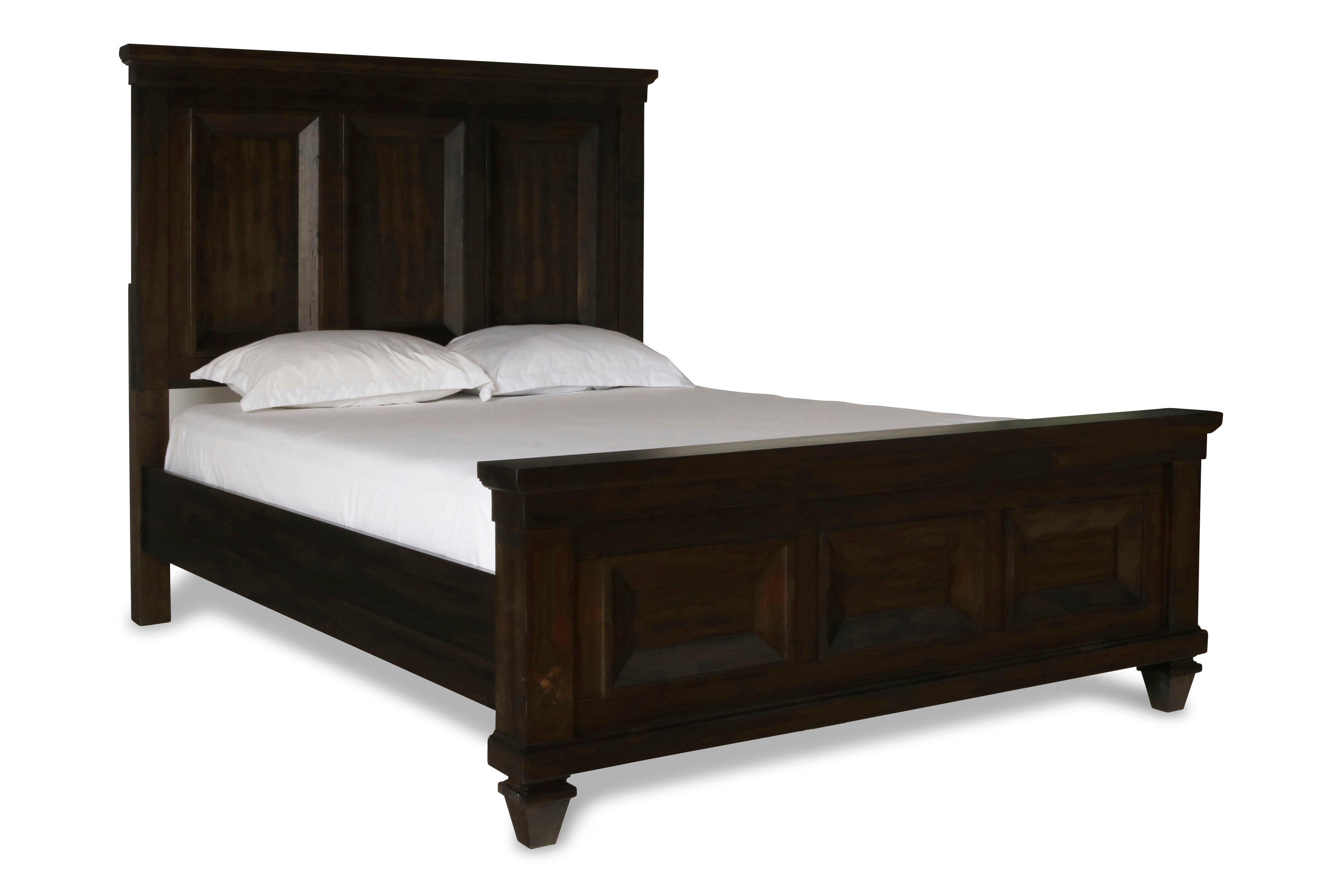 Sevilla King Bed - Walnut