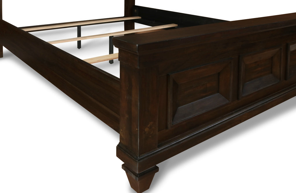 Sevilla King Bed - Walnut