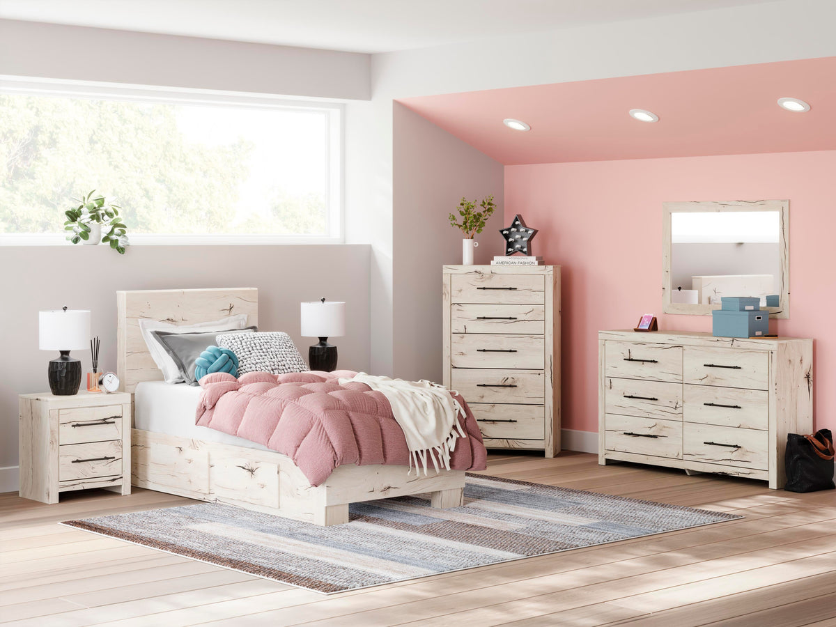 Lawroy Twin Panel Bed with Storage - image 11