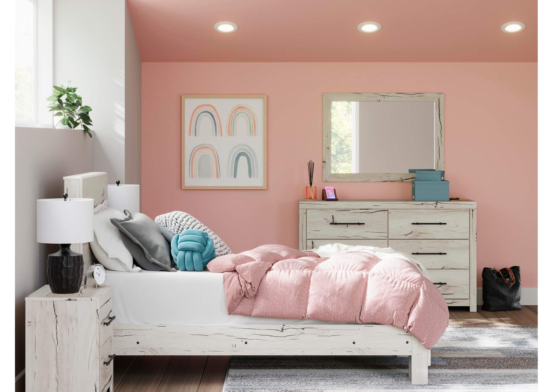 Lawroy Twin Panel Bed