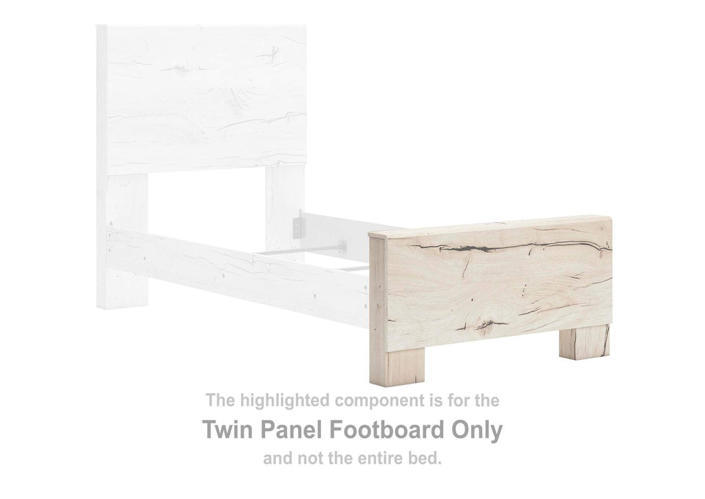 Lawroy Twin Panel Bed, Dresser and Mirror
