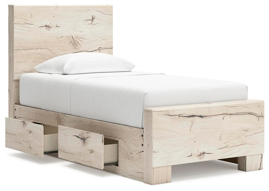 Lawroy Twin Panel Bed with Storage - image 4