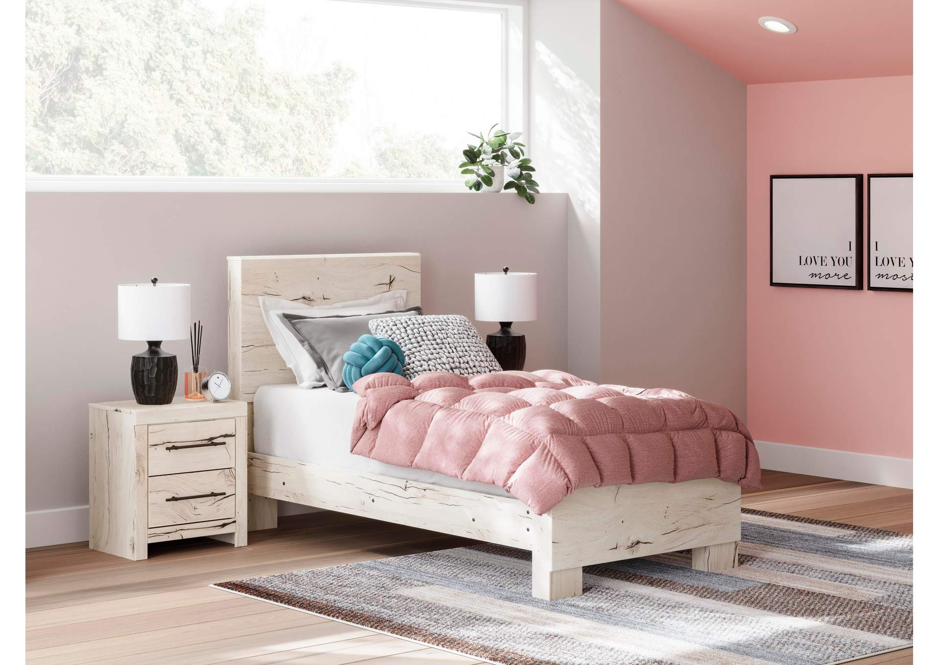 Lawroy Twin Panel Bed
