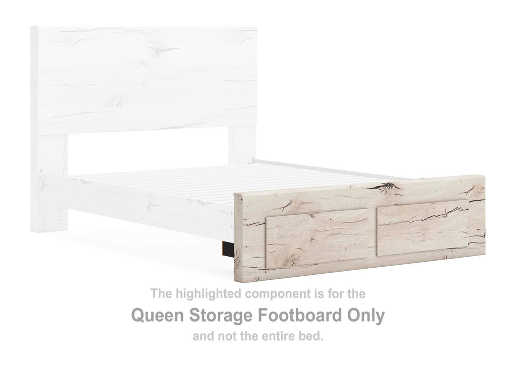 Lawroy Queen Panel Storage Bed, Dresser and Mirror
