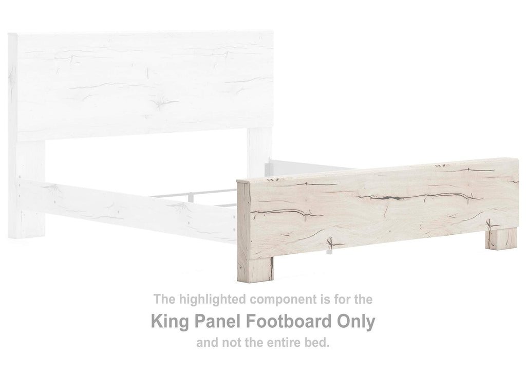 Lawroy King Panel Bed, Dresser, Mirror and Nightstand