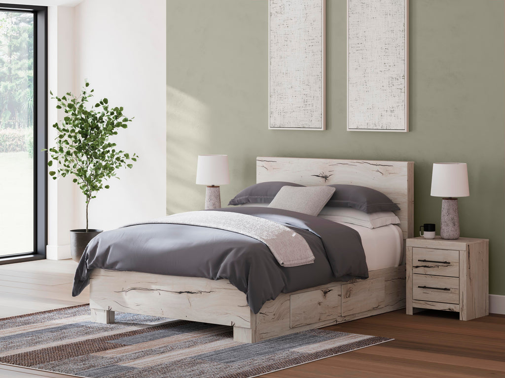 Lawroy Queen Panel Bed with Storage - image 1