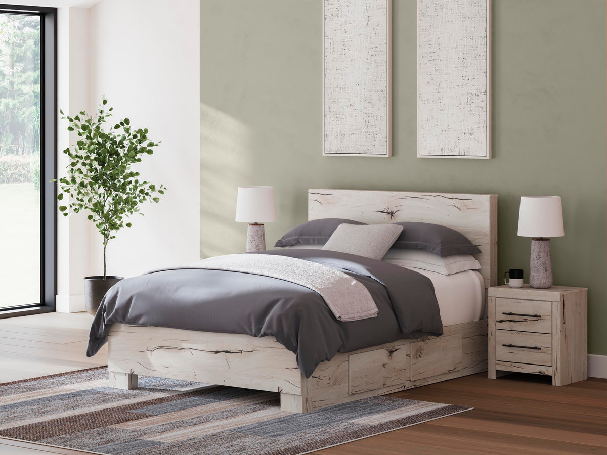 Lawroy Queen Panel Bed with Storage - image 1