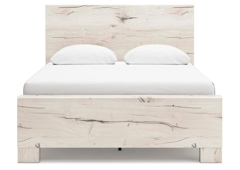 Lawroy Queen Panel Bed, Dresser, Mirror and Nightstand front view