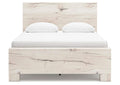 Lawroy Queen Panel Bed with Mirrored Dresser