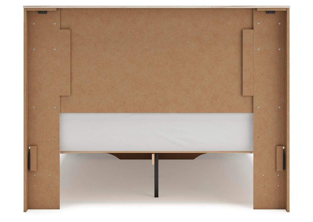 Lawroy Queen Storage Bed, Dresser and Nightstand