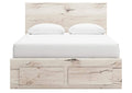 Lawroy Queen Panel Storage Bed, Dresser and Mirror