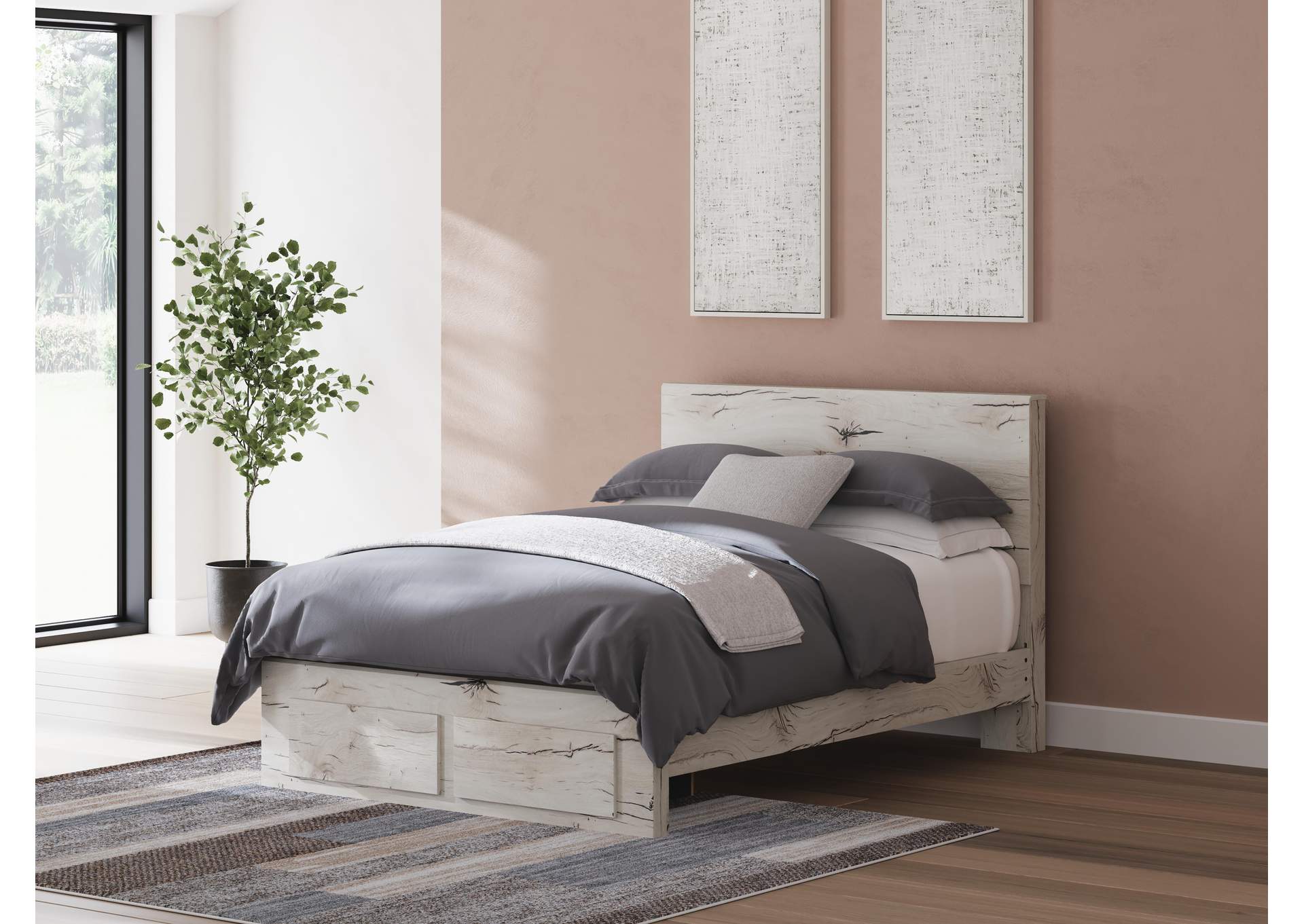 Lawroy Queen Storage Bed, Dresser and Nightstand