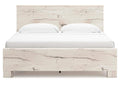 Lawroy King Panel Bed with Storage, Dresser and Mirror
