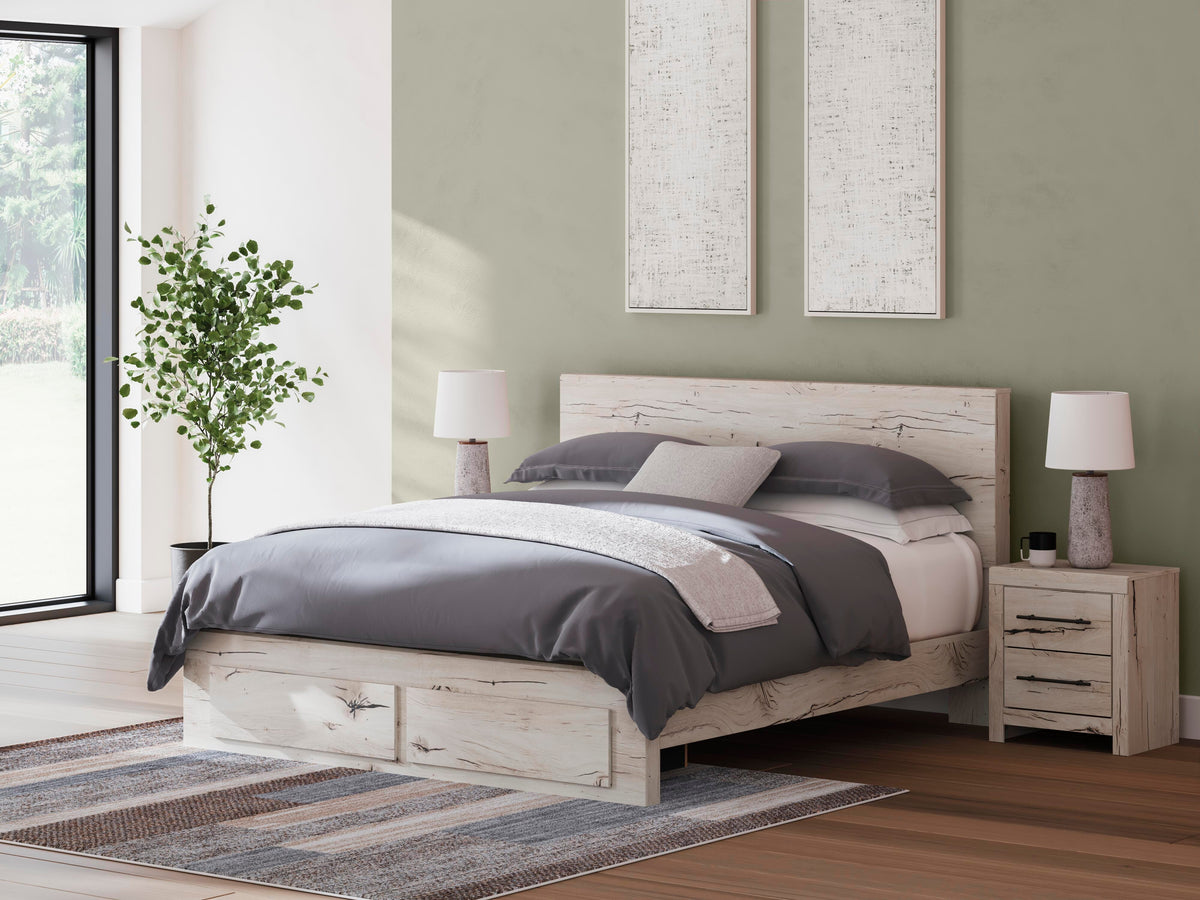 Lawroy King Panel Storage Bed - image 1