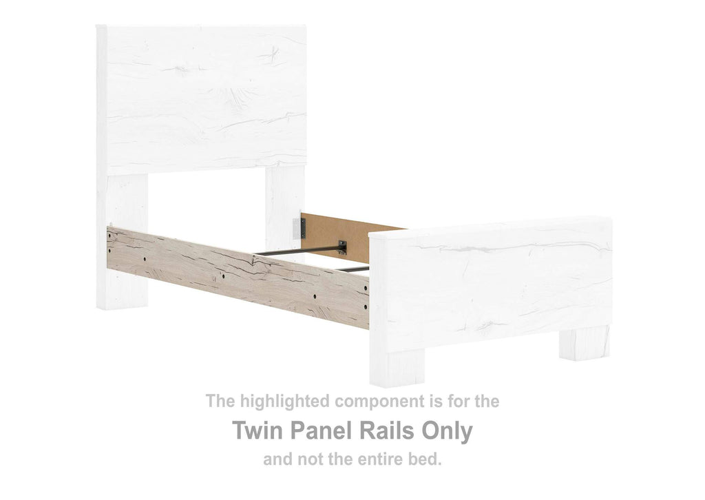Lawroy Twin Panel Bed, Dresser and Mirror