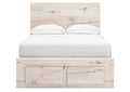 Lawroy Full Panel Storage Bed, Dresser and Mirror