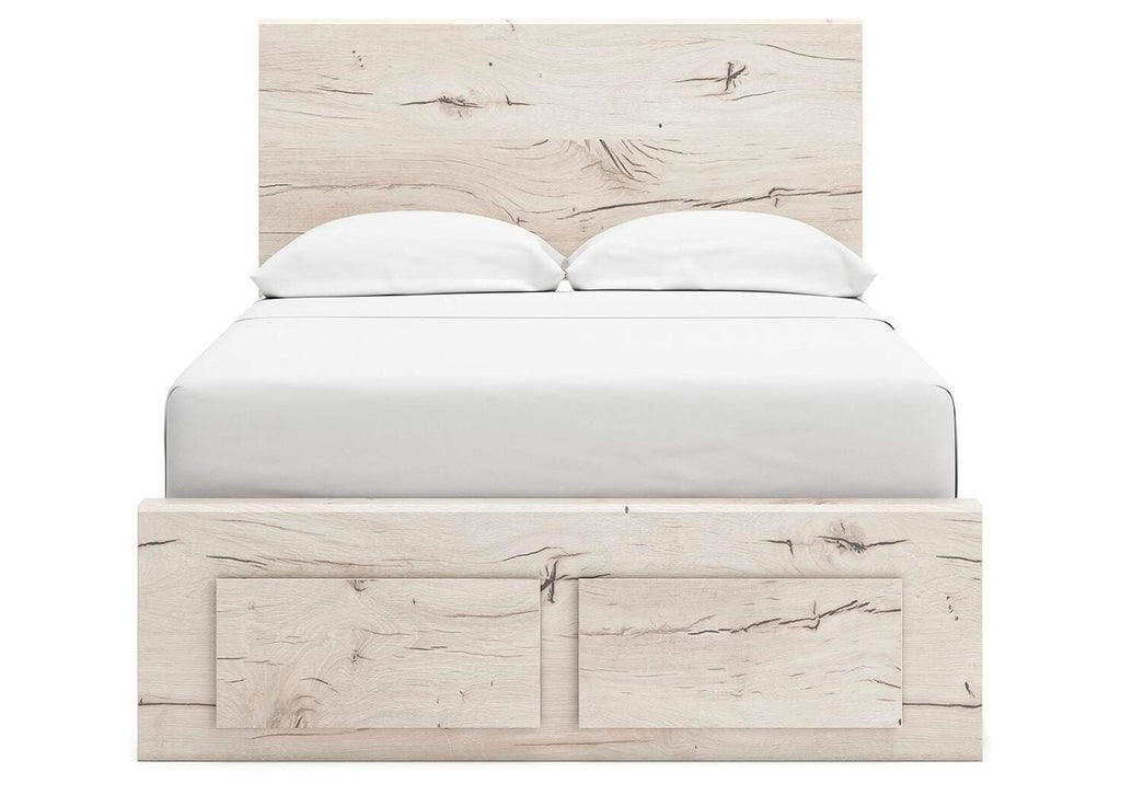 Lawroy Full Storage Bed, Dresser and Nightstand front view