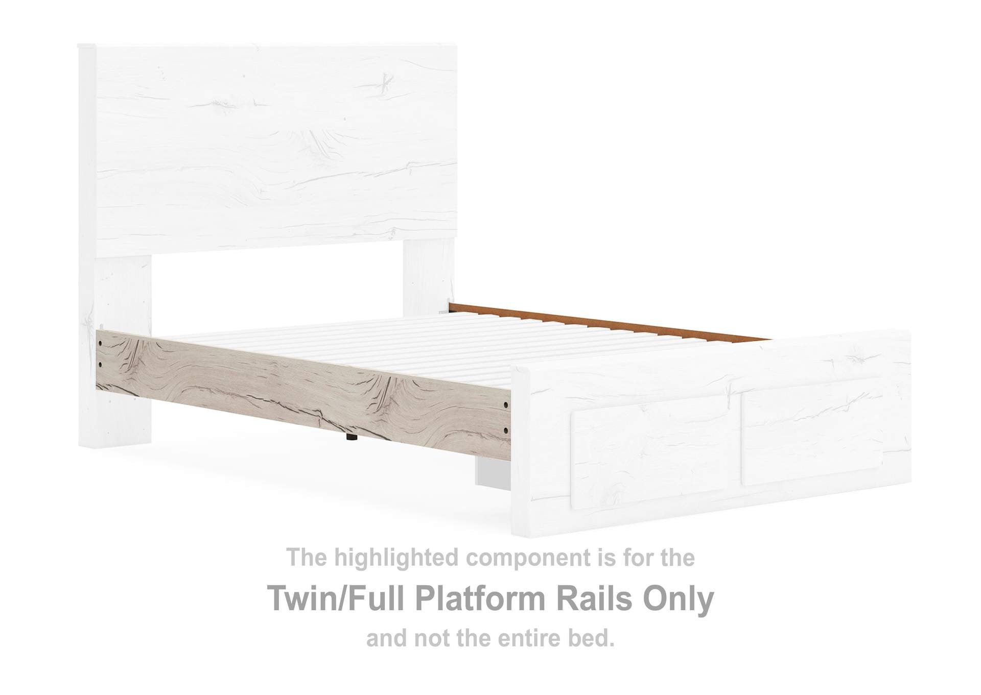 Lawroy Full Panel Storage Bed, Dresser and Mirror