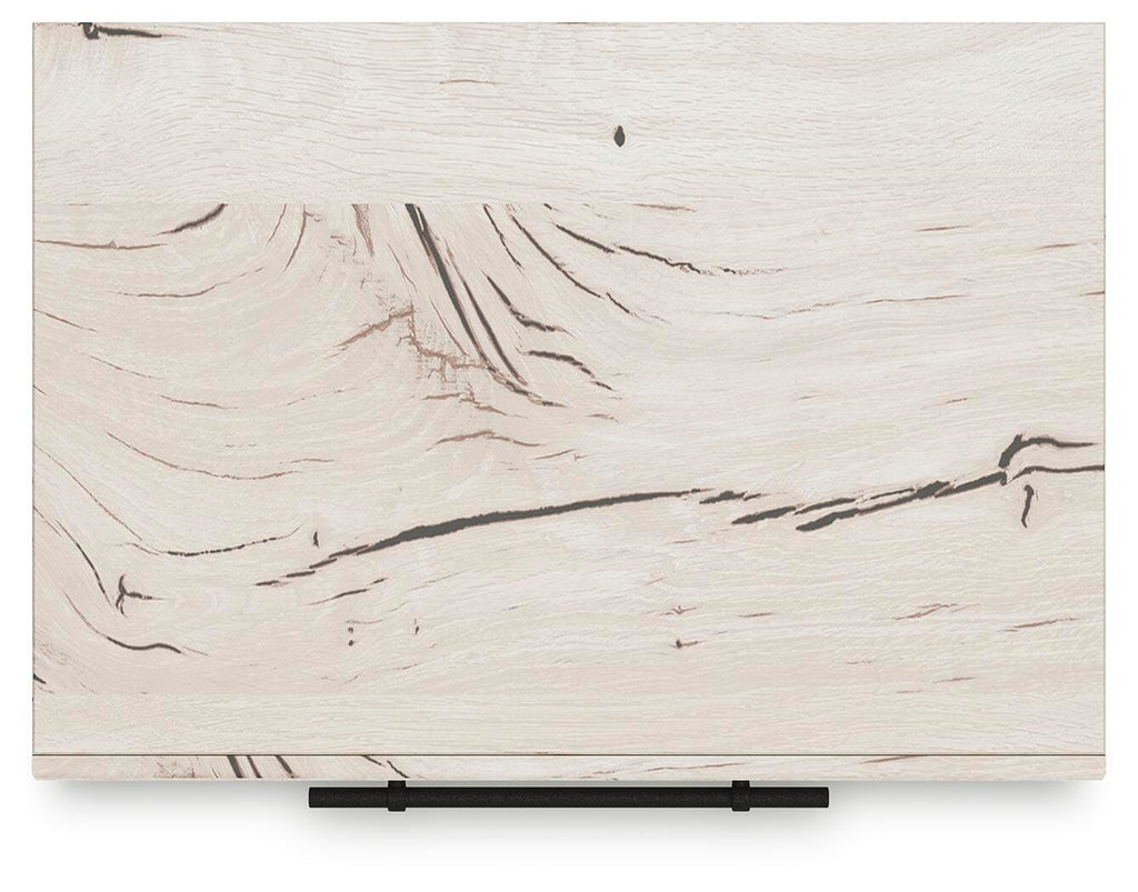 Lawroy Nightstand in Light Natural, top view