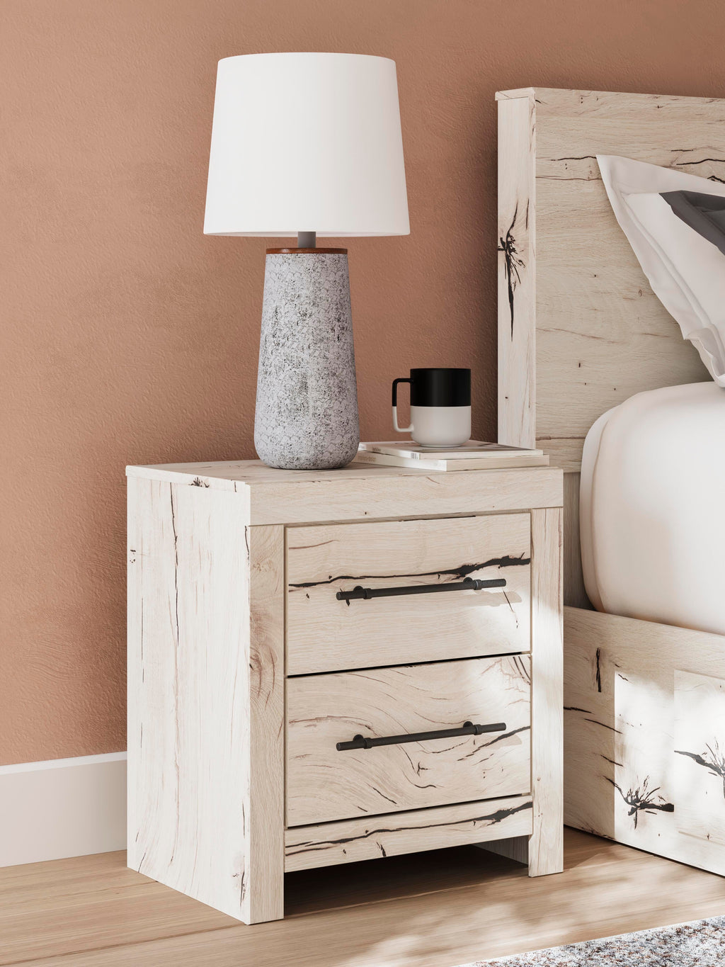 Lawroy Nightstand in Light Natural, alternate view 2