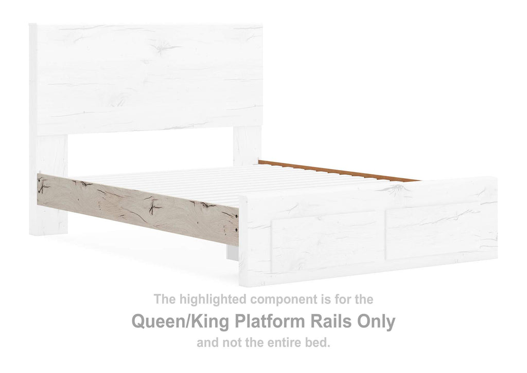 Lawroy King Panel Storage Bed, Dresser and Mirror