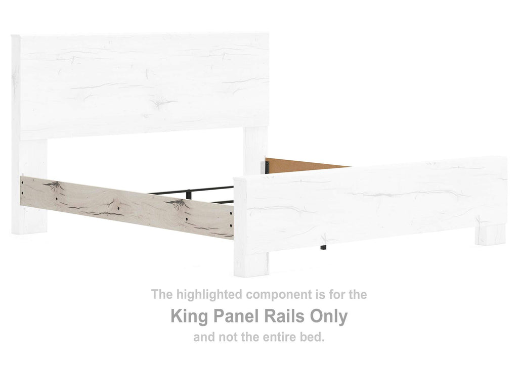Lawroy King Panel Bed, Dresser, Mirror, Chest and Nightstand