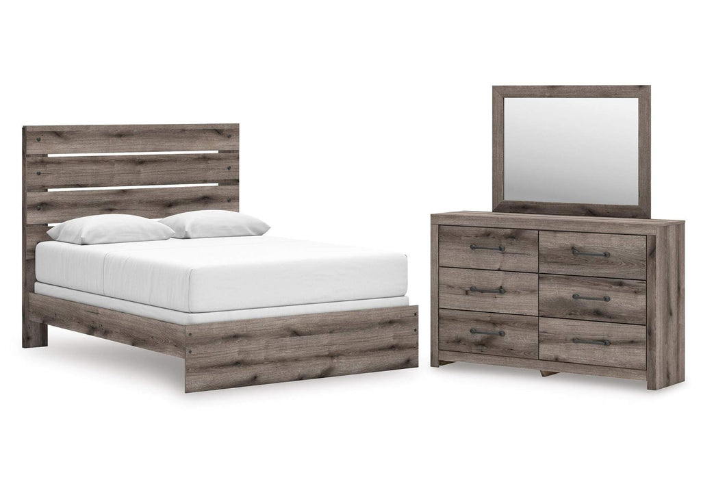 Urbanoore Queen Panel Bed, Dresser and Mirror