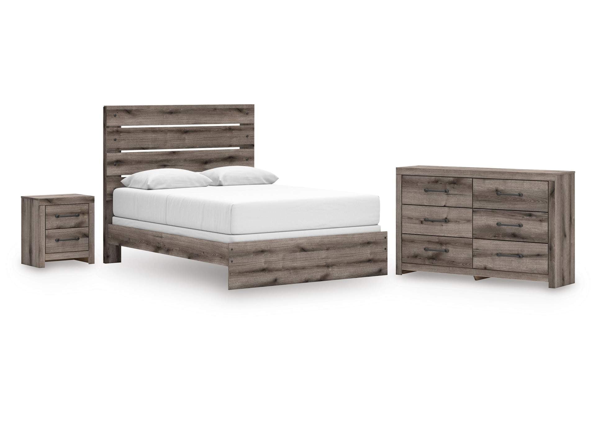 Urbanoore Queen Panel Bed, Dresser and Nightstand