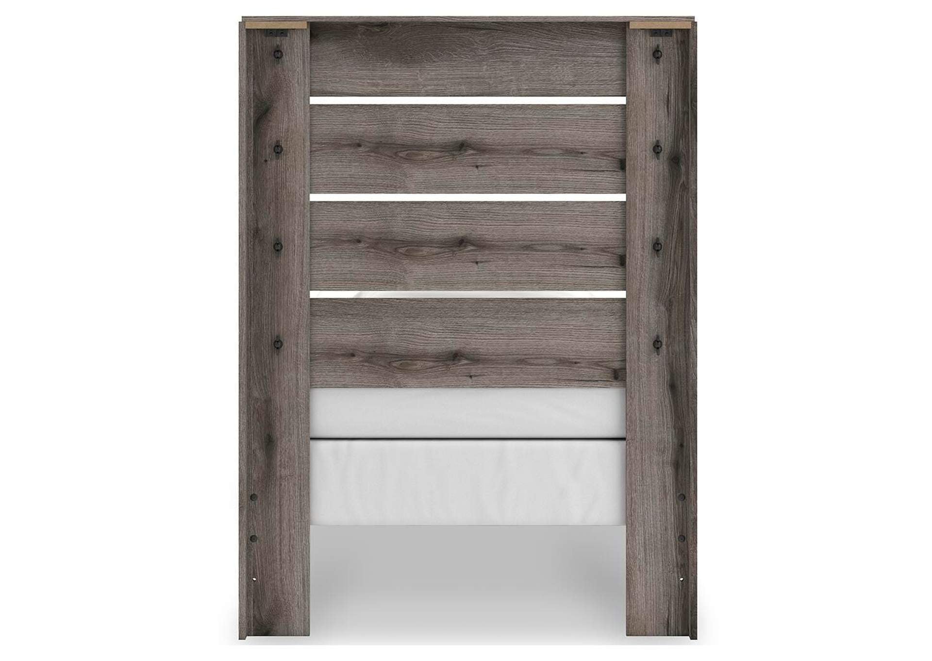Urbanoore Twin Panel Bed, Dresser, Mirror and Chest