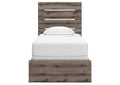 Urbanoore Twin Panel Bed, Dresser, Mirror and Chest
