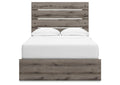 Urbanoore Full Panel Bed with Storage and Dresser