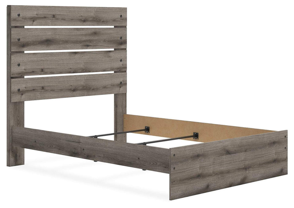 Urbanoore Full Panel Bed, Dresser, Mirror and Chest angled view