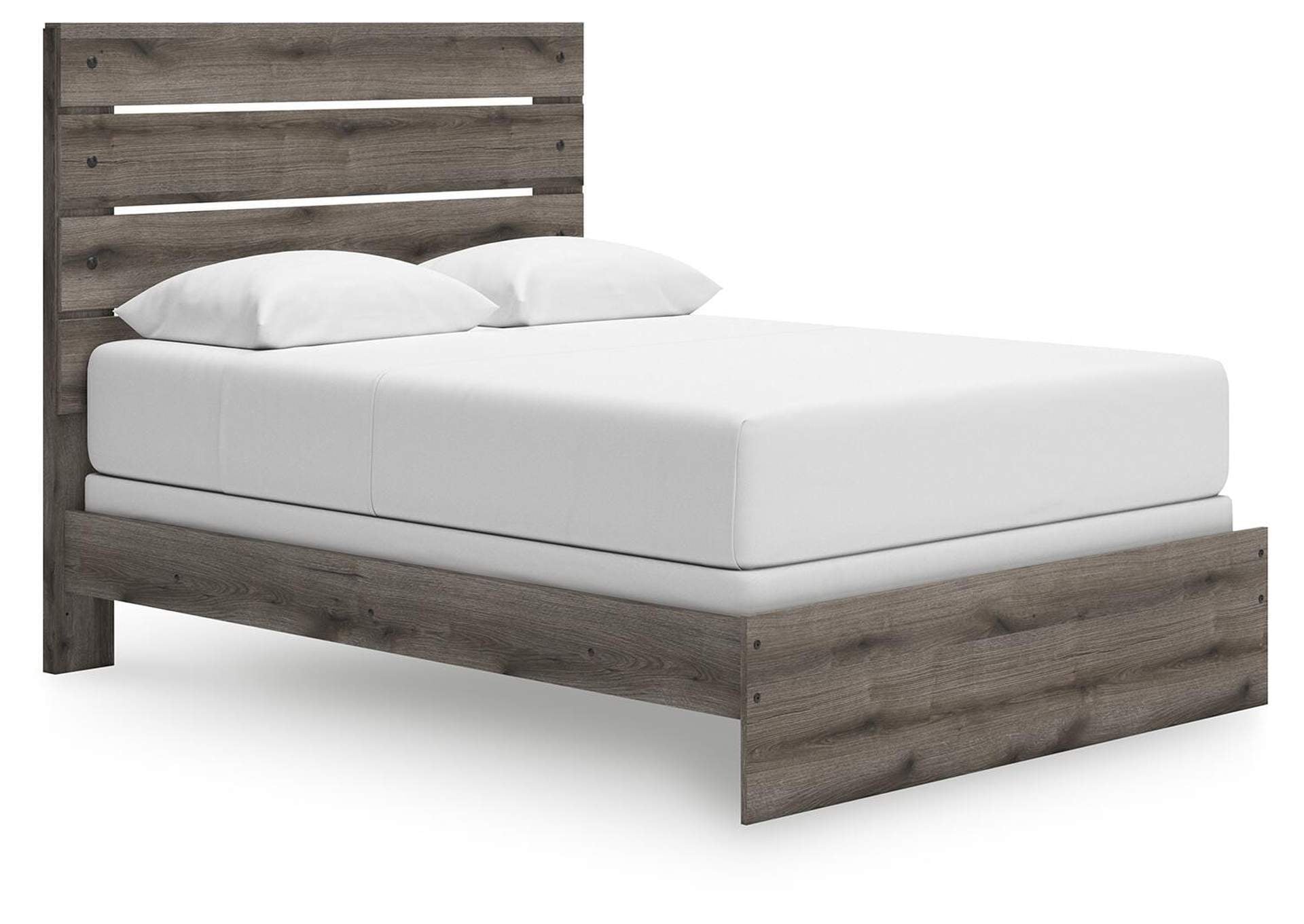 Urbanoore Queen Panel Bed and Dresser angled view
