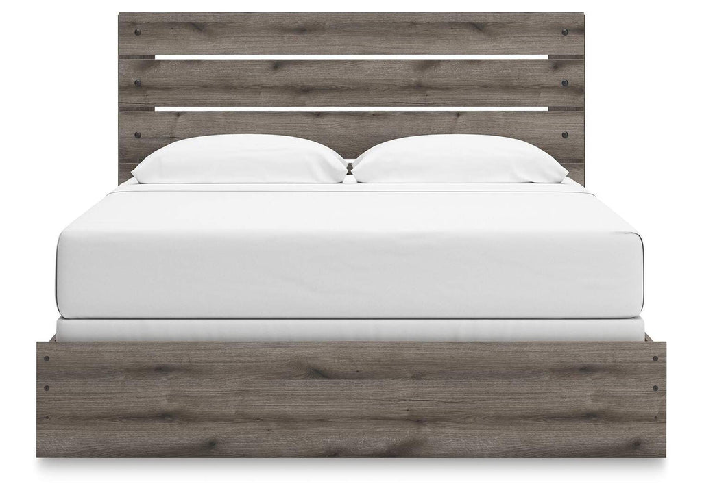 Urbanoore King Panel Bed, Dresser and Mirror