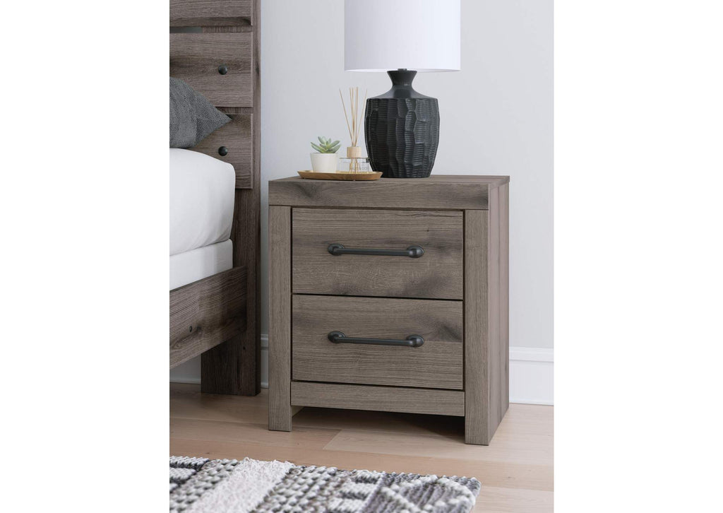Urbanoore Full Panel Bed, Dresser and Nightstand