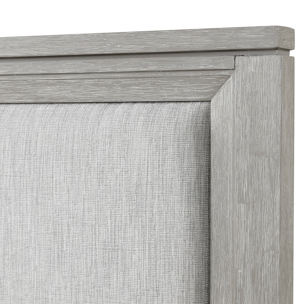 Fiona King Bed - Mist Gray