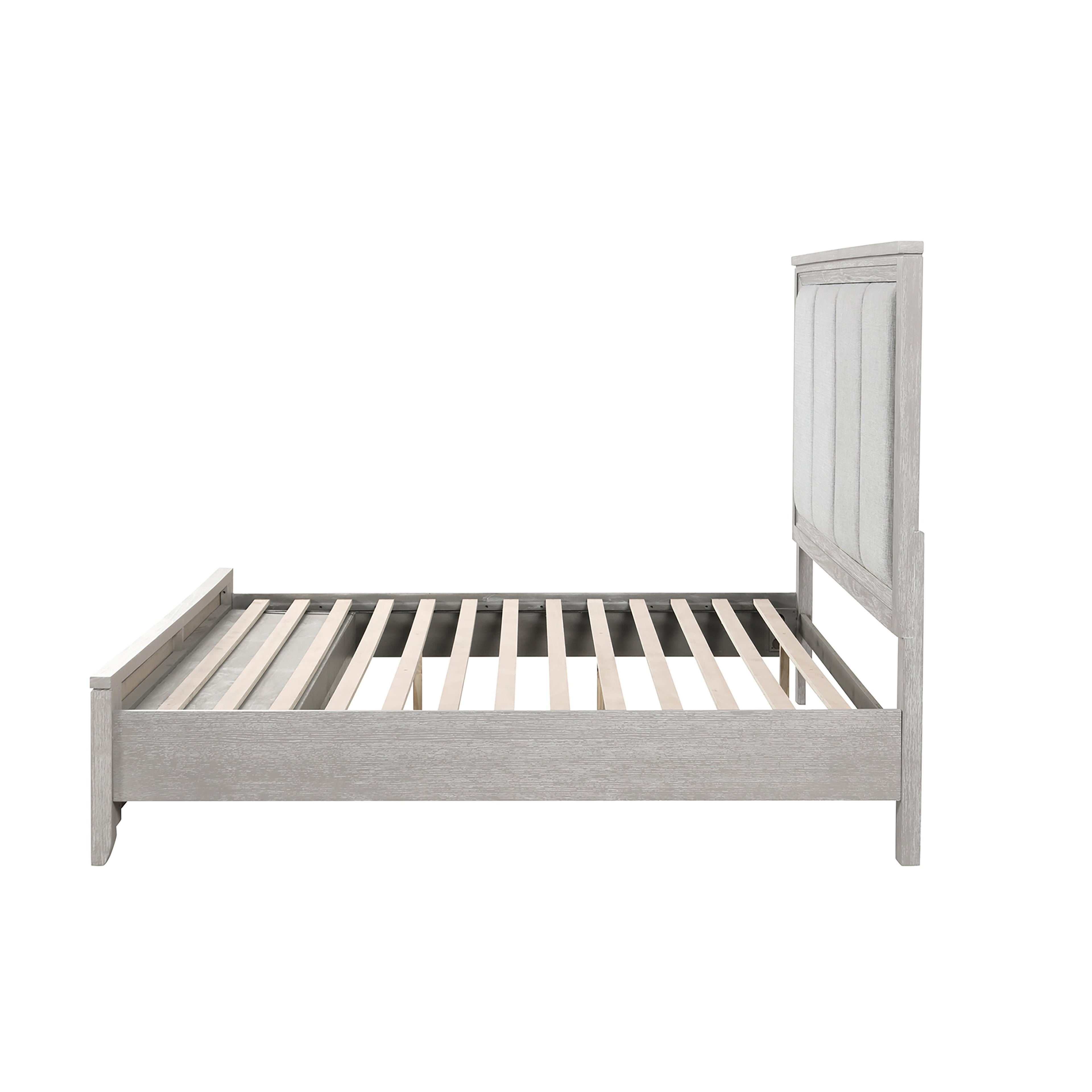 Fiona 5''0" Queen Bed - Mist Gray