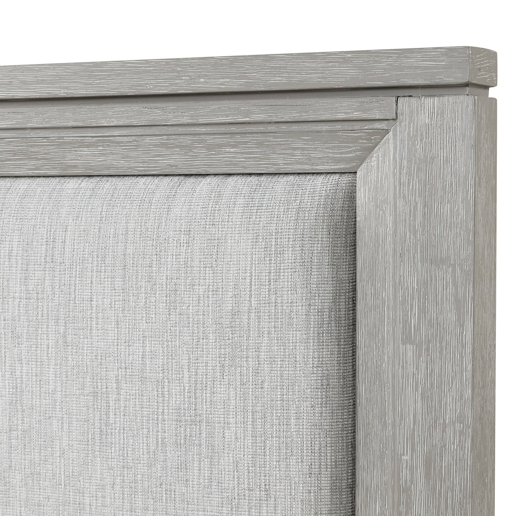 Fiona King Bed - Mist Gray