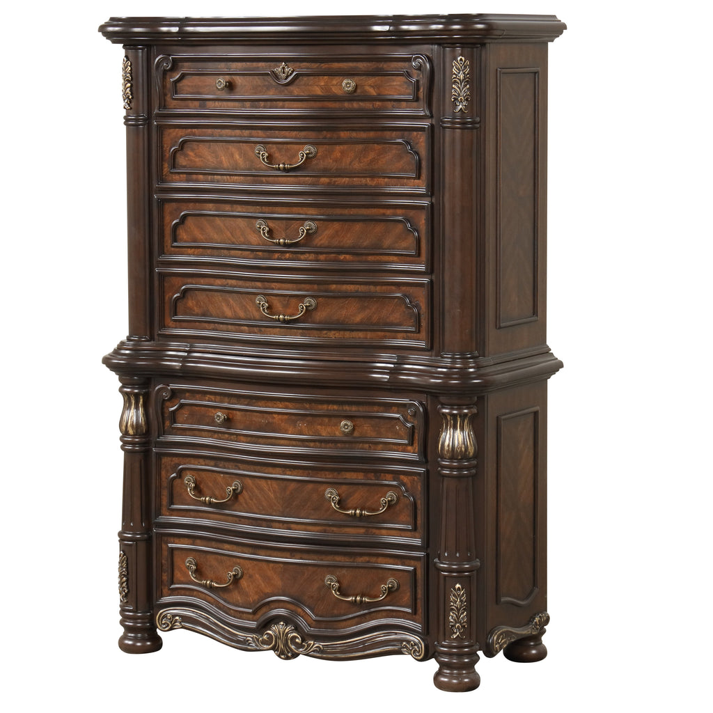 Bella Notte Chest Top-Mahogany Brown