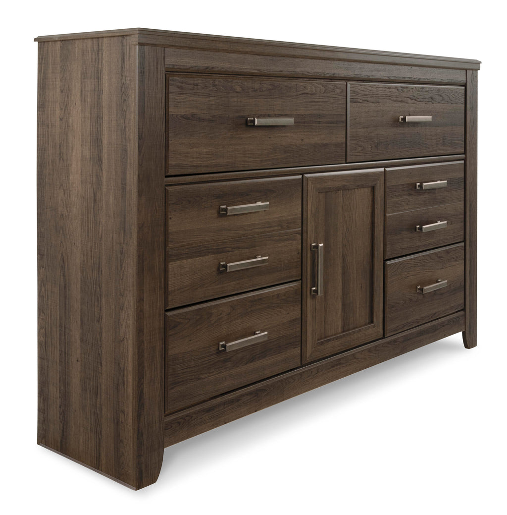 Juararo Dresser in Dark Brown, angle view