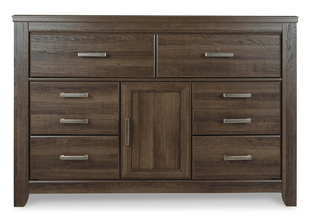 Juararo Dresser in Dark Brown, front view