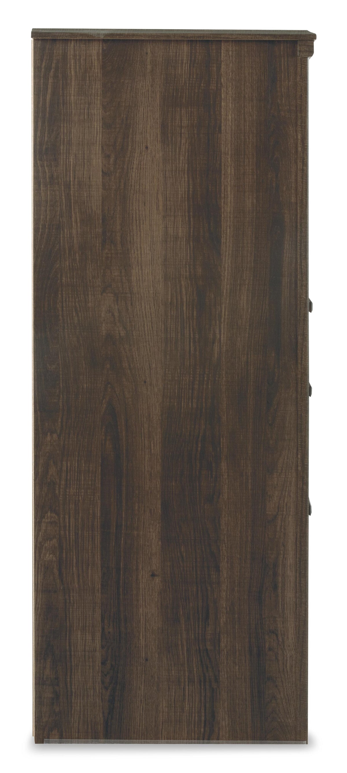 Juararo Dresser in Dark Brown, side view