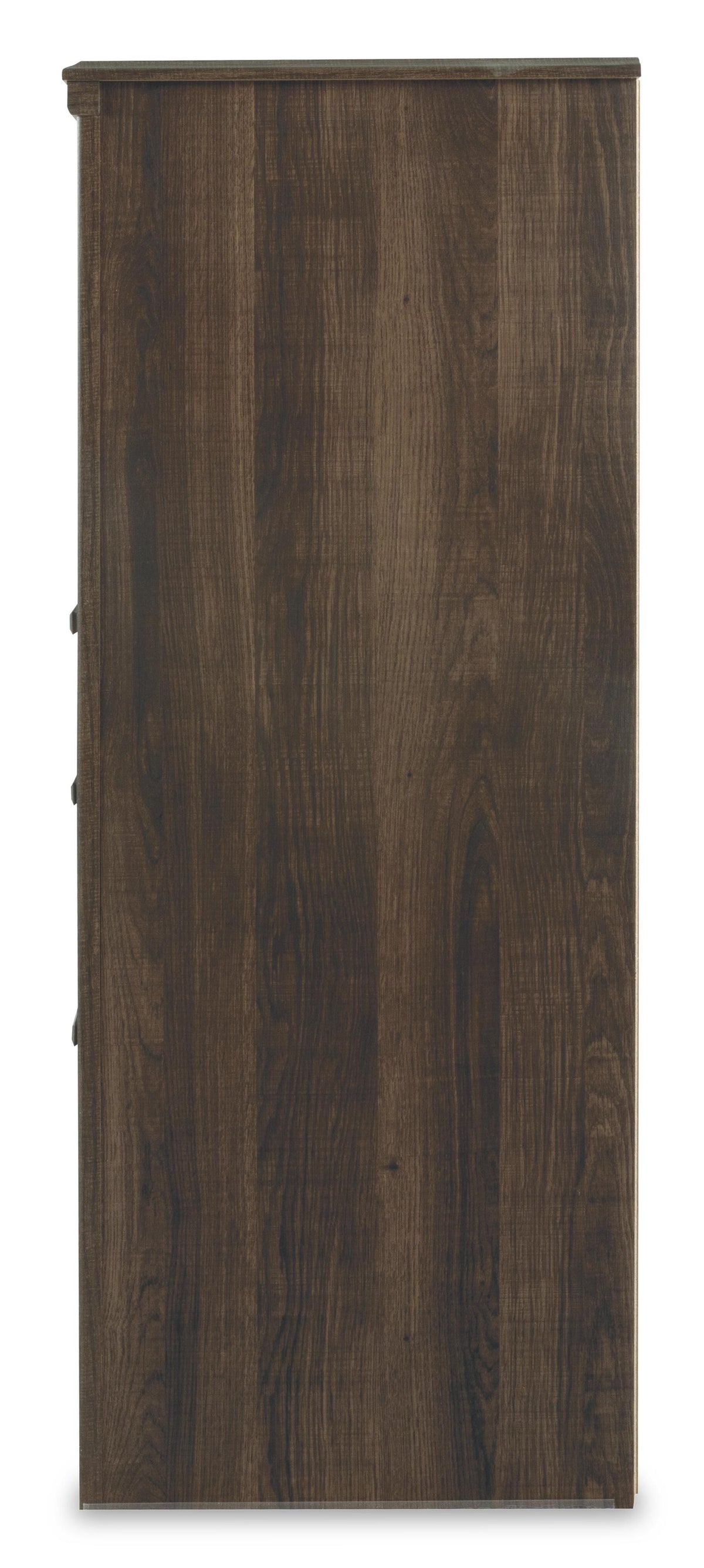 Juararo Dresser in Dark Brown, side view
