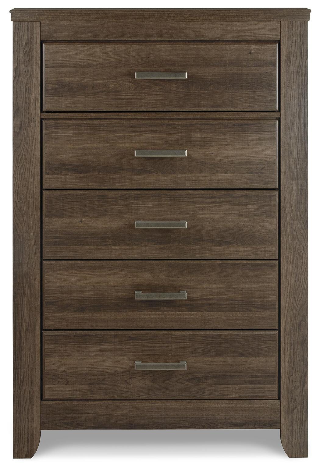 Juararo Chest of Drawers in Dark Brown, front view